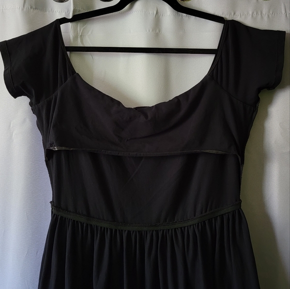 ASOS Curve Black Jersey Dress - Picture 6 of 7